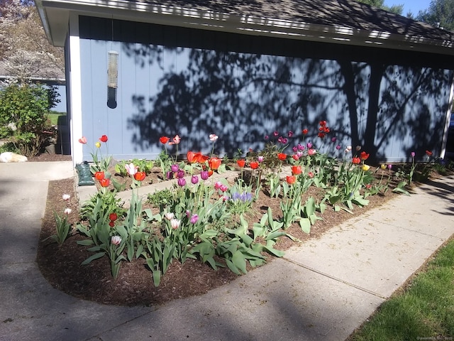 details with a garden