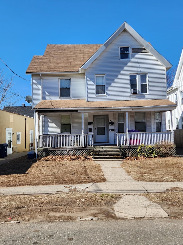 multi unit property featuring covered porch