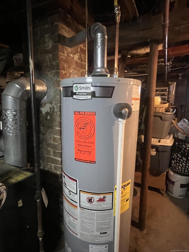 utilities featuring water heater