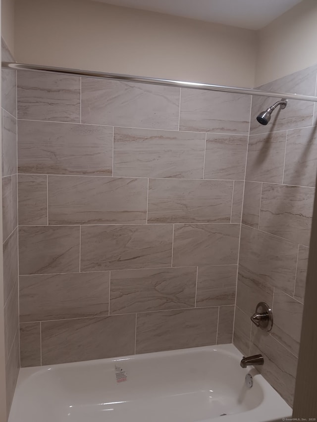 full bathroom featuring shower / bath combination