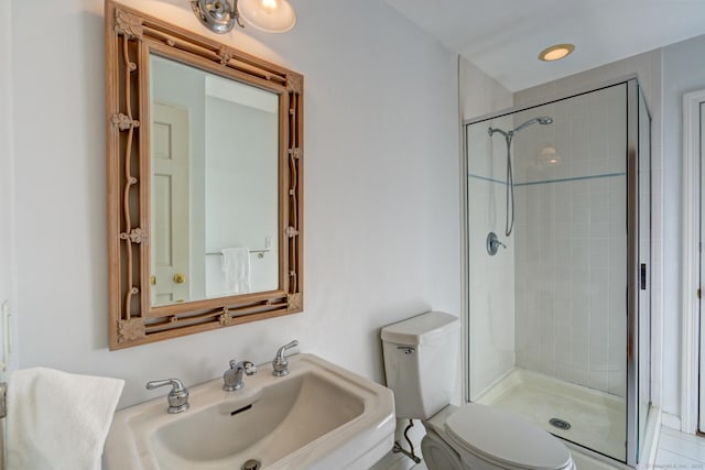 37 Skyline Dr, Groton, CT 06340 - bathroom featuring toilet and a shower stall