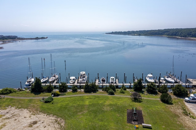 37 Skyline Dr, Groton, CT 06340 - bird's eye view of a large body of water