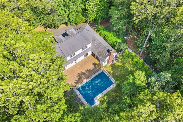 37 Skyline Dr, Groton, CT 06340 - aerial view of property and surrounding area