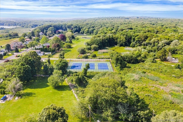 37 Skyline Dr, Groton, CT 06340 - bird's eye view of a forest