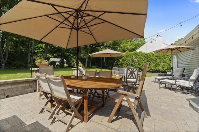 3 Spencer Ct, Clinton, CT 06413 - view of patio with outdoor dining space