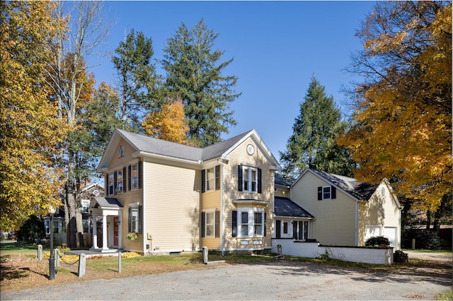 view of traditional-style home