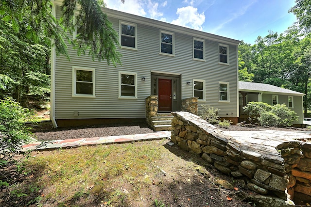 view of colonial house