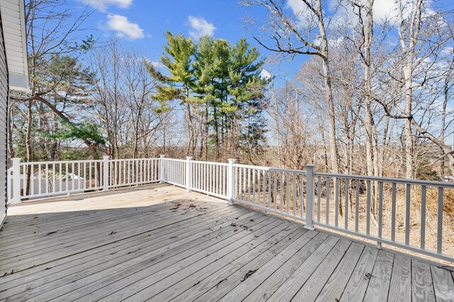view of deck