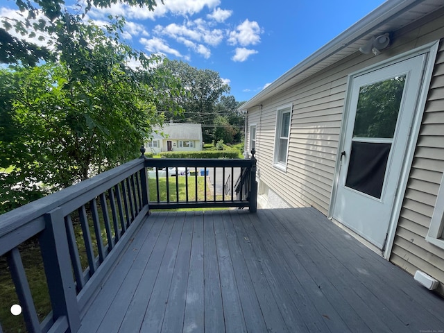 view of deck