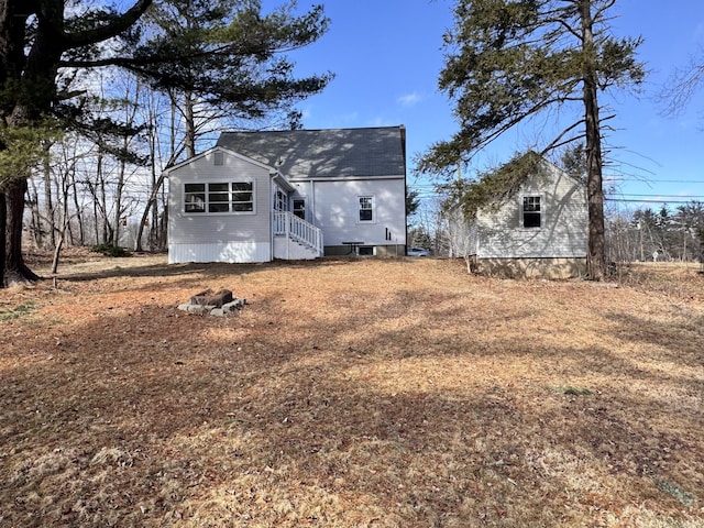 view of rear view of house