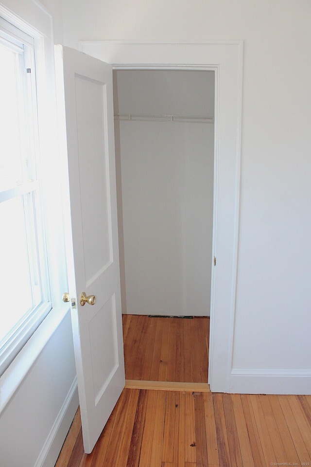 view of closet