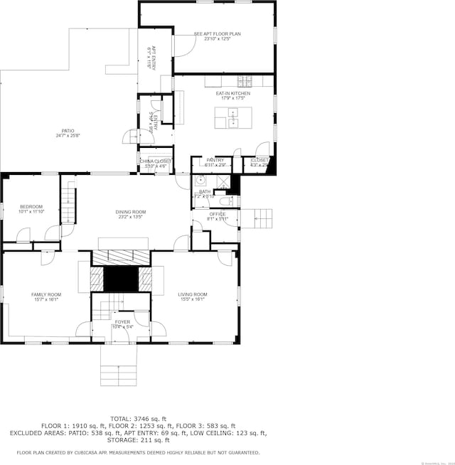 579 Taugwonk Rd, Stonington, CT 06378 - view of home floor plan