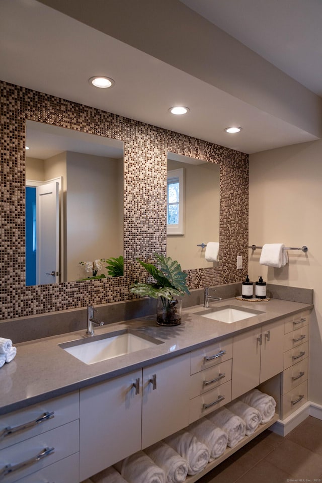 9 Schiller Rd, Fairfield, CT 06825 - full bathroom featuring a sink and double vanity