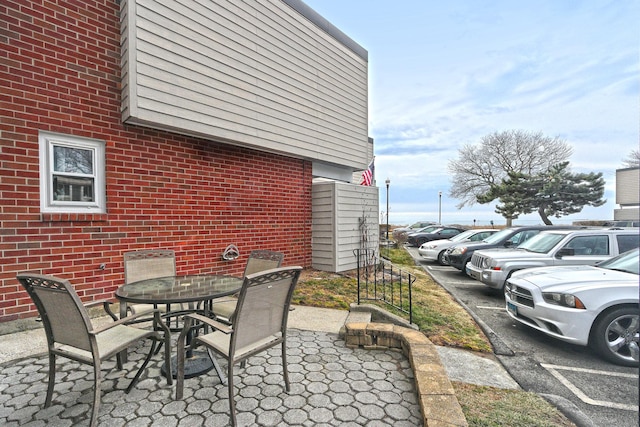 view of patio / terrace with outdoor dining area