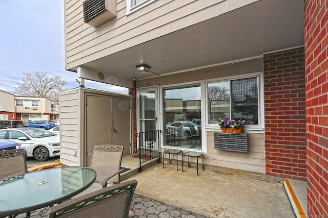 view of patio / terrace with outdoor dining space