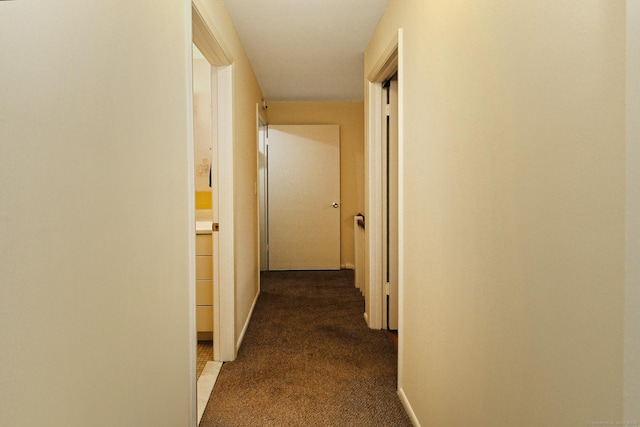 corridor featuring carpet