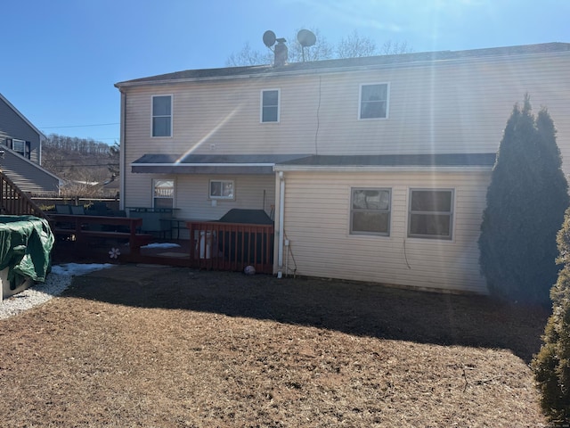 view of rear view of house