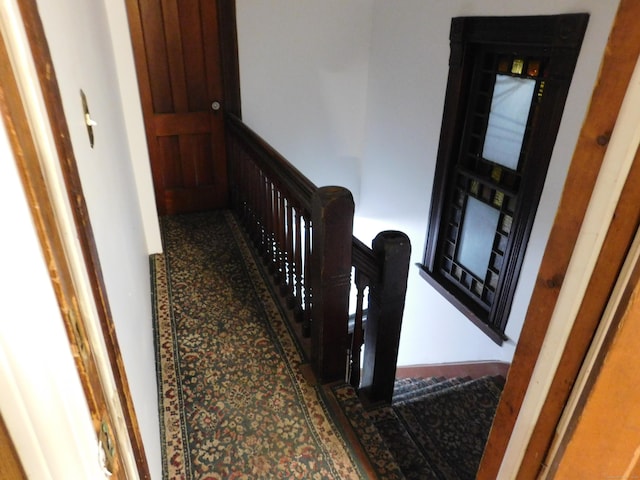 view of staircase