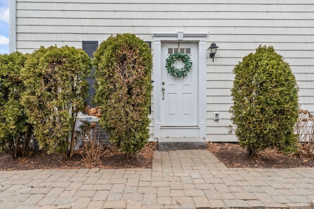 view of property entrance