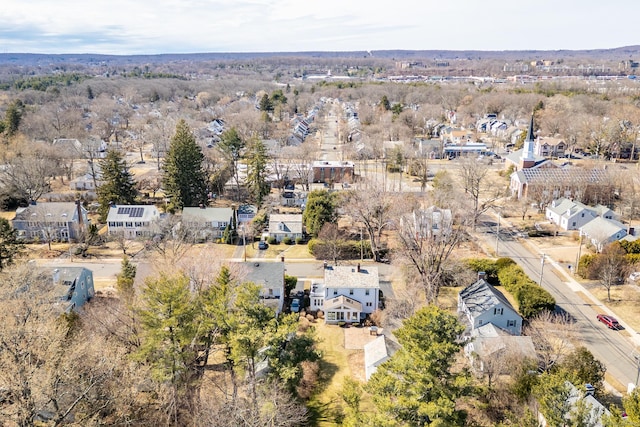 birds eye view of property featuring a residential view