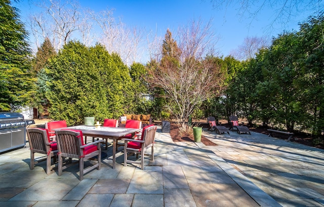 view of patio / terrace with outdoor dining space