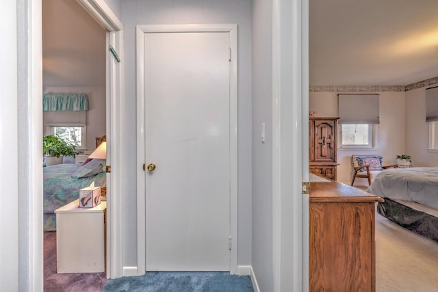 interior space featuring a wealth of natural light and ensuite bathroom