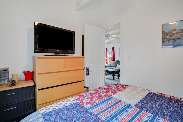 bedroom featuring carpet flooring