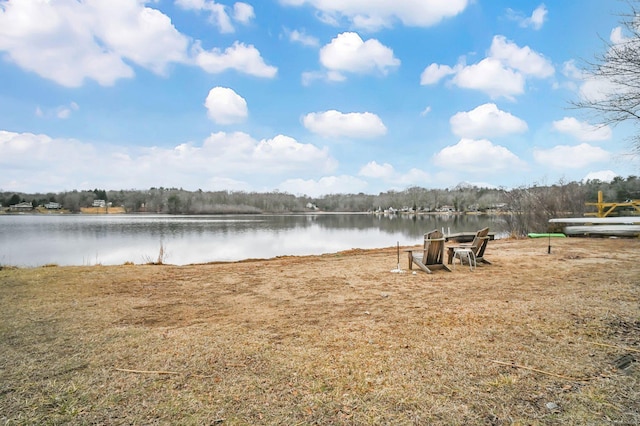 property view of water