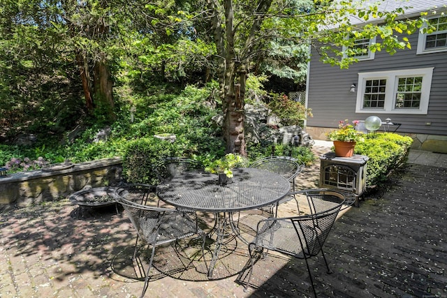 64 Old Kings Hwy S, Darien, CT 06820 - view of patio / terrace with outdoor dining space