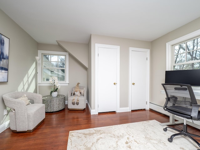 157 N Ave, Westport, CT 06880 - home office featuring wood finished floors and baseboards