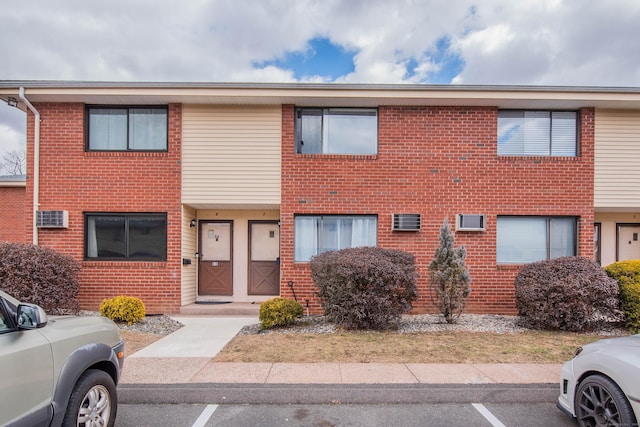 view of front of property with brick siding