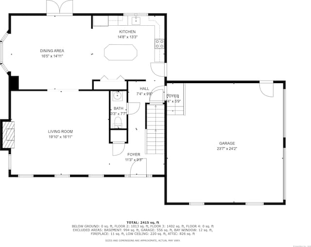 view of layout