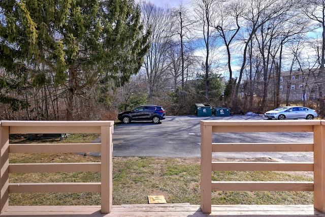 view of street with driveway