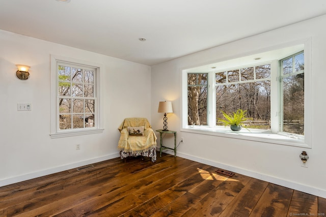 175 Mountain Rd, Wilton, CT 06897 - sitting room featuring hardwood / wood-style flooring and baseboards