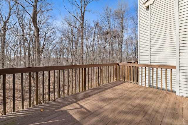 view of deck