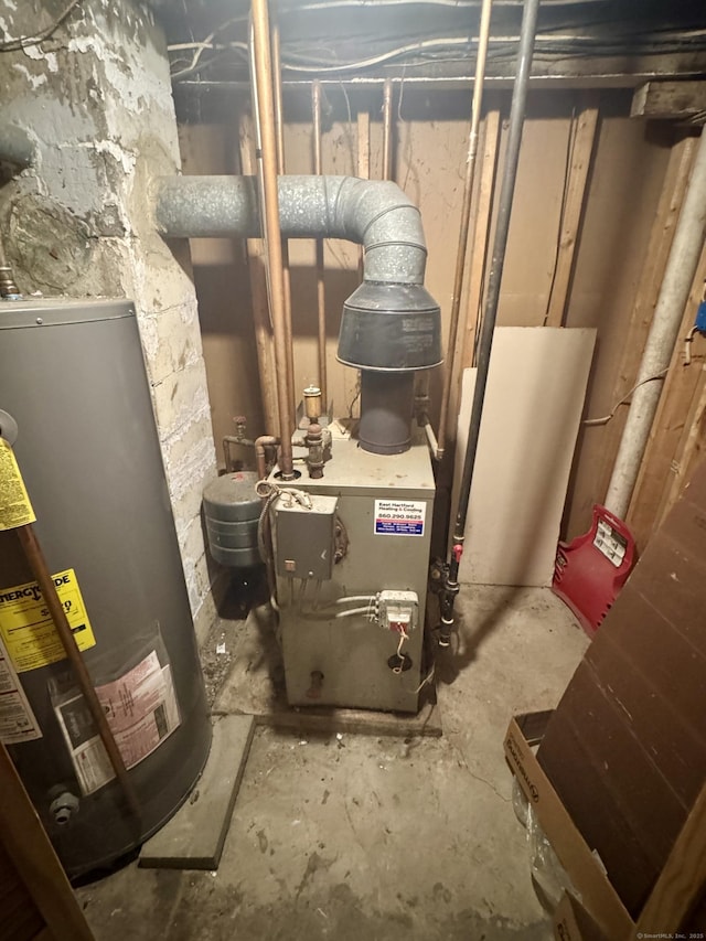 utilities with water heater