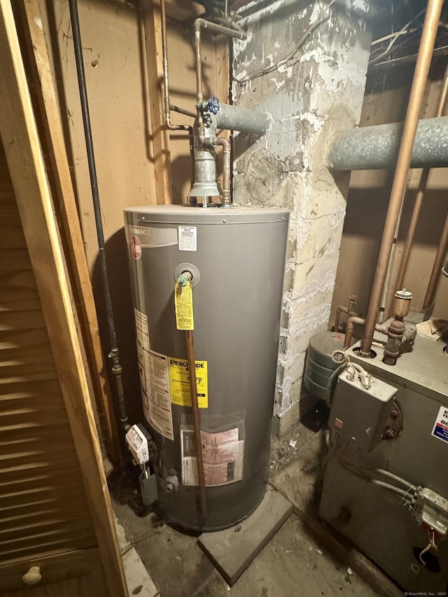 utilities with gas water heater