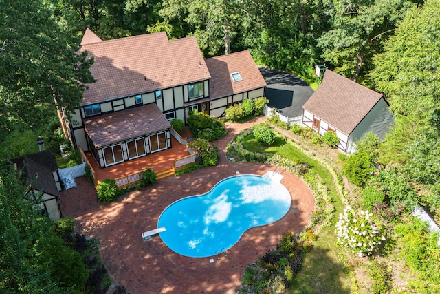 bird's eye view
