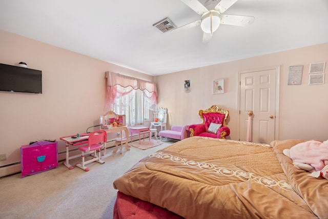 7 Canterbury Ln, Monroe, CT 06468 - bedroom featuring carpet and ceiling fan