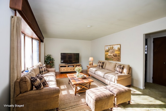 view of living room