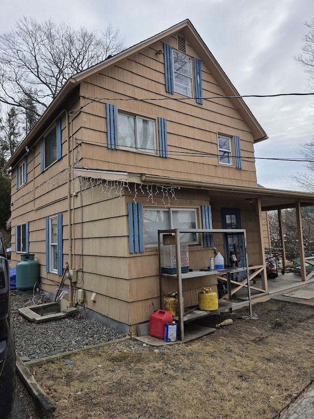 view of back of property