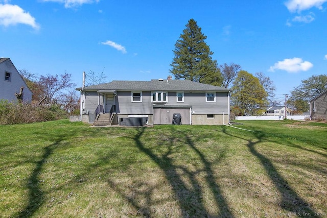 9 Waters Ave, Rocky Hill, CT 06067 - back of property with a lawn