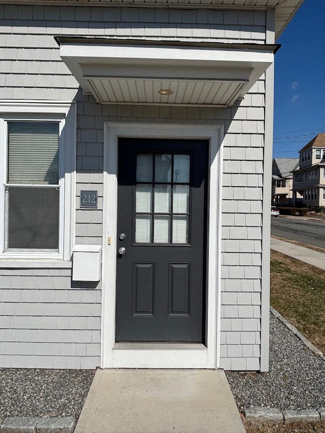 view of property entrance