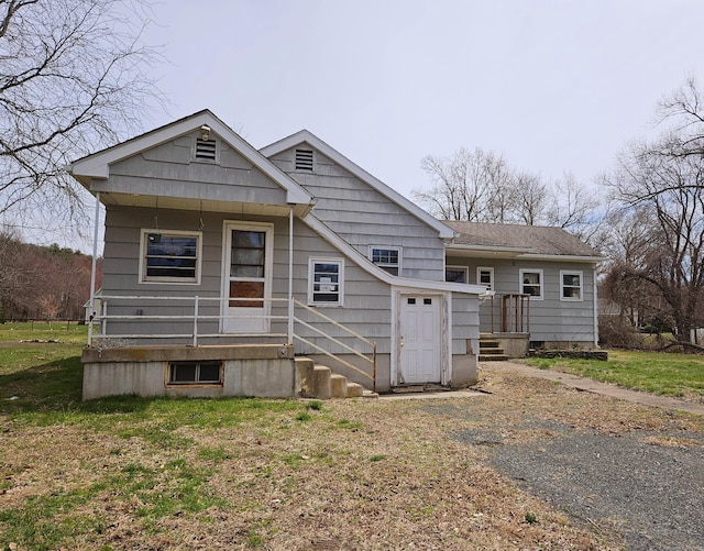 view of back of house