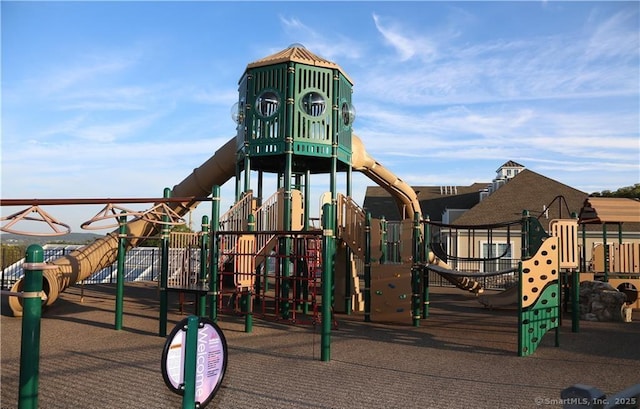 view of communal playground