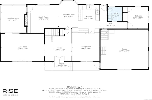 4 Wildwood Ln, Weston, CT 06883 - floor plan / room layout