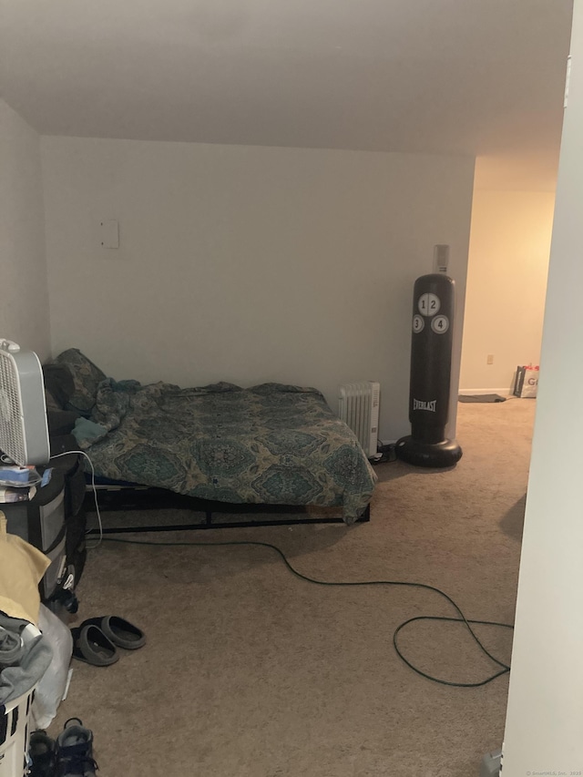 40 Owen St Apt B5, Hartford, CT 06105 - carpeted bedroom with radiator heating unit