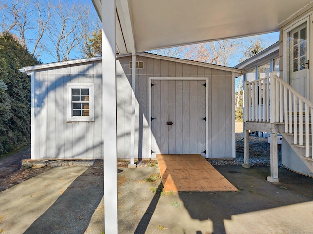 view of entrance to property