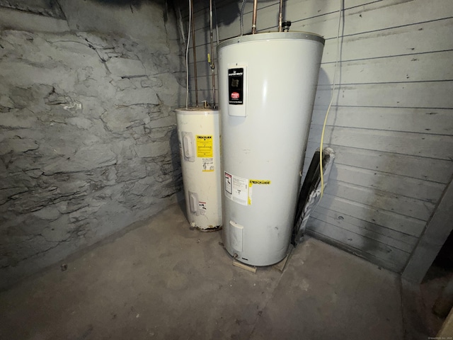 utilities featuring water heater and electric water heater