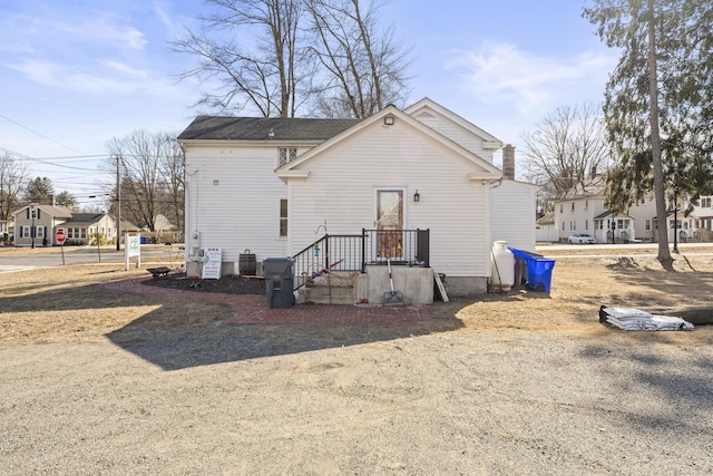 view of rear view of house